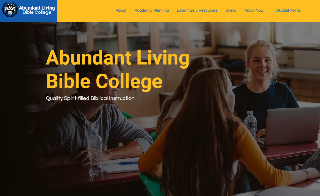 美国官方未认证的野鸡大学：Abundant Living Bible College丰盛生命圣经学院