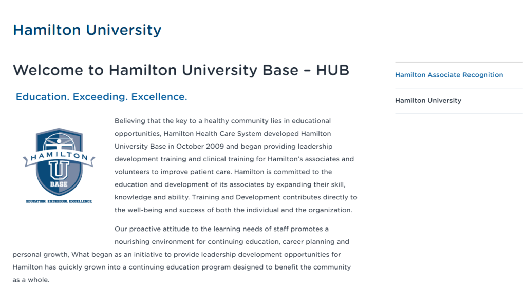 Hamilton University虚假大学——与真实 Hamilton College 无关的虚假“大学”