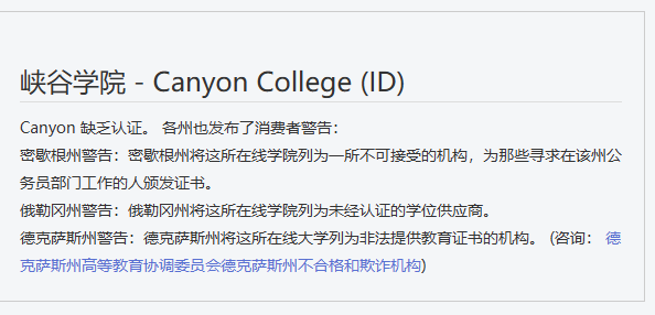 Canyon College