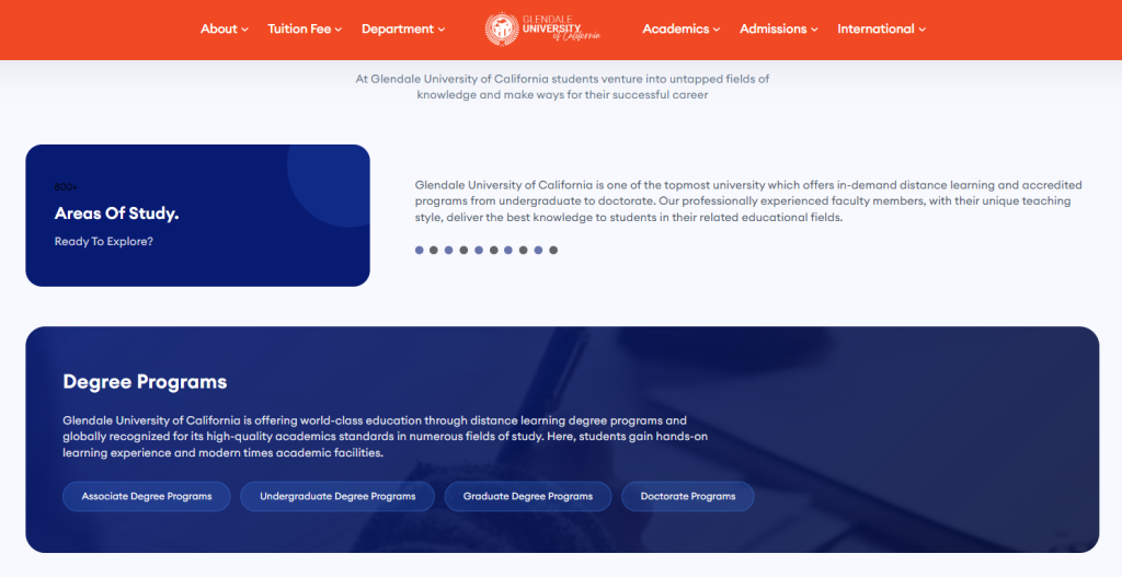 Glendale University：不是正规受认可的大学