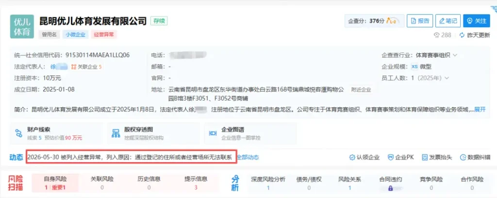 昆明优儿水适能中心突然闭店:200多个家庭80余万元预付款难退,昆明优儿体育发展有限公司必须给家长一个交代 3 优儿水适能中心