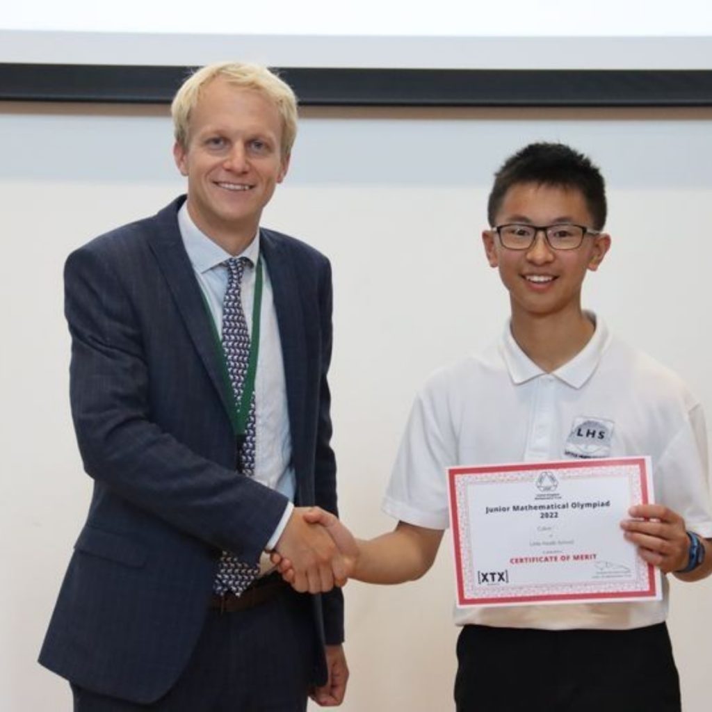 英国数学测评初级进阶 JMO 怎么样?线上竞赛训练、奖项规划与数学能力提升详解 8 Calvin Hoh Maths Junior Olympiad
